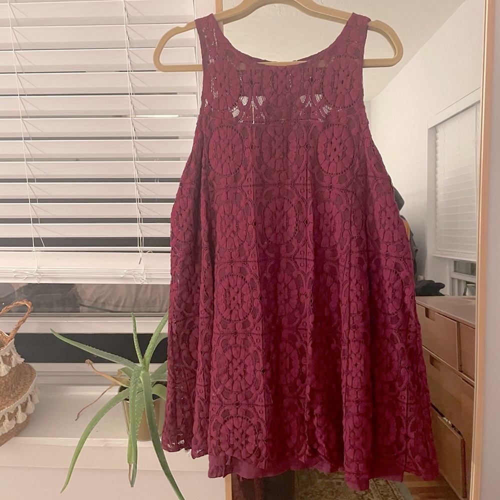 Lace Shift Dress
